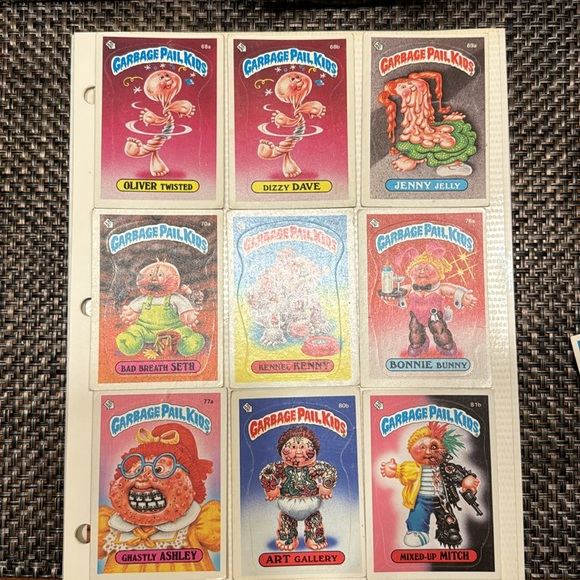 GPK OS3,4,5,6&7 Topps Garbage Pail Kids Cards - Picture 6 of 6